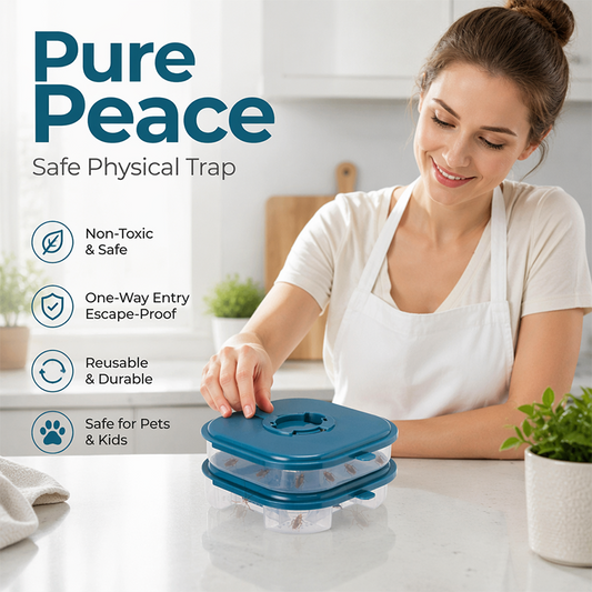 📢📢40% OFF !! ⏰Reusable Cockroach Bait Station