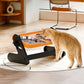 📢📢40% OFF !! ⏰Adjustable Height Ergonomic Elevated Pet Bowl