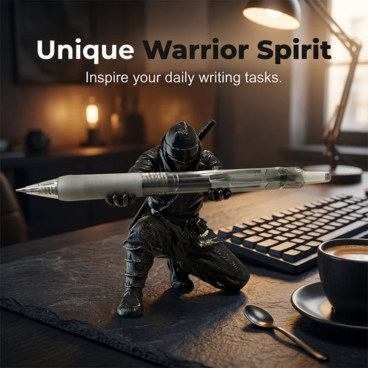📢📢40% OFF !! ⏰Creative 3D Printed Ninja Warrior Pen Holder