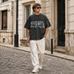 🔥 Pro-Favorite Washed Graphic T-Shirt – Polyester – Breathable 🎯
