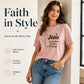 📢📢40% OFF !! ⏰Women's Letter Print Casual Short-Sleeve Tee 👕 Say It with Style – A Bold Print for Laid-Back Days ✨