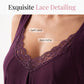 📢📢40% OFF !! ⏰Women's Lace V-Neck Nightdress Loose Modal Slip Sleepwear