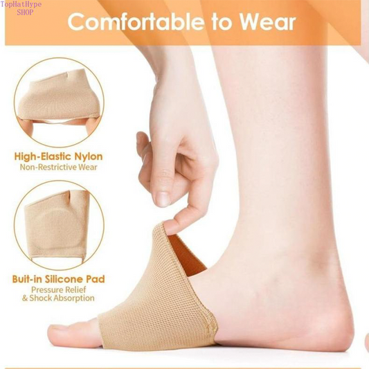 📢📢50% OFF !! ⏰SEBS Forefoot Pads with Heel Strap Toe Separator for High Heels
