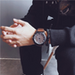 Men's Casual Large Dial Quartz Watch