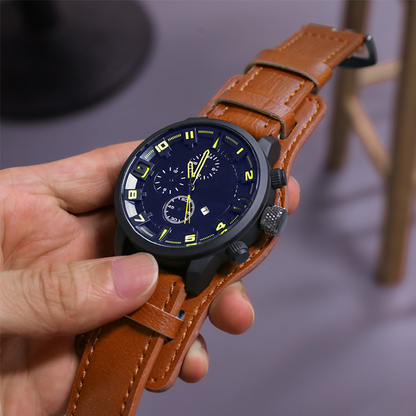 📢📢60% OFF !! ⏰Men's Casual Large Dial Quartz Watch
