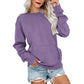 📢📢40% OFF !! ⏰Women's Casual Oversized Crewneck Sweatshirt 👕 Cosy, Roomie & Made for Laid-Back Days ✨