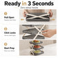 📢📢50% OFF !! ⏰Multi-Layer Space-Saving Kitchen Prep Dish Storage