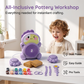 📢📢40% OFF !! ⏰Kids Electric Pottery Wheel DIY Clay Craft Kit