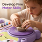 📢📢40% OFF !! ⏰Kids Electric Pottery Wheel DIY Clay Craft Kit