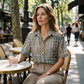 📢📢40% OFF !! ⏰Women’s Casual Loose Fit Collared Blouse for Summer