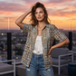 📢📢40% OFF !! ⏰Women’s Casual Loose Fit Collared Blouse for Summer