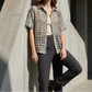 📢📢40% OFF !! ⏰Women’s Casual Loose Fit Collared Blouse for Summer