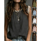 📢📢50% OFF !! ⏰Women's Round Neck Sleeveless Lace Top
