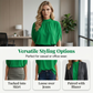 📢📢40% OFF !! ⏰Women's Elegant Mock Neck Top