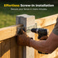 📢📢40% OFF !! ⏰Heavy-Duty Z-Brackets for Wood Fencing
