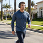 🎉 2026 Sale — Over 31,000 Sold! 💞 Men's Breathable Long-Sleeve Hooded T-Shirt