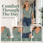 Women's Slim-Fit V-Neck Lace Short-Sleeve Top
