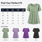 Women's Round Neck Short-Sleeved Floral Top