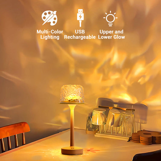 📢📢40% OFF !! ⏰16-Color Water Ripple Night Light with Remote