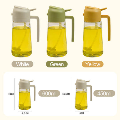 📢📢40% OFF !! ⏰Spraying/ Pouring Integrated Oil Dispenser Bottle