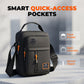Men's Lightweight Oxford Shoulder Bag