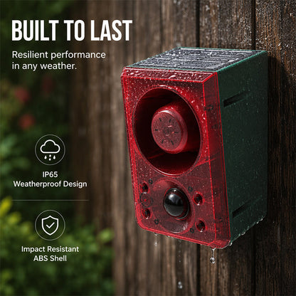 📢📢40% OFF !! ⏰2026 Sale — Over 56,300 Sold! 🚨 Solar Alarm Light Guard