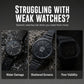Men's Waterproof Digital Watch with LED Luminous Display