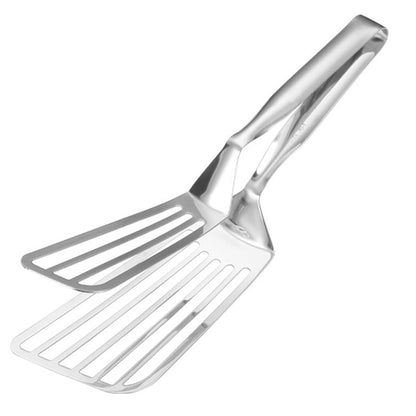🍳 304 Stainless Steel Spatula Tongs – A Versatile Kitchen Tool! 🍖
