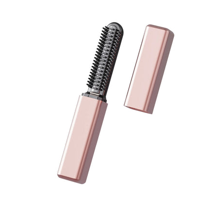 Portable Cordless Mini Hair Straightener Comb