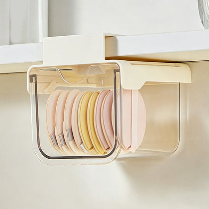 🎉 2026 SALE 50% OFF! 💞 Under Shelf Pull-Out Drawer Organizer – Space-Saving Design, Clear Front Panel & Drill-Free Installation 📦