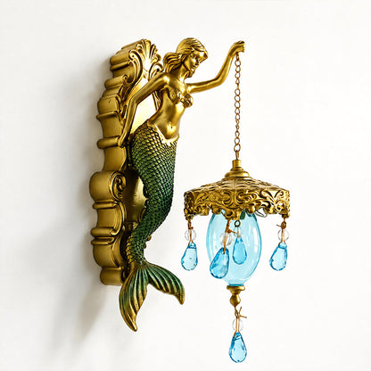 🚀 Hurry! Only £24.99 🔥Vintage Mermaid Wall Sconce