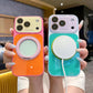 Color Block 360° Rotating Ring Stand Phone Case