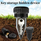 Outdoor Sprinkler Head Key Hider