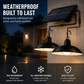 Waterproof Outdoor Solar-Powered Hanging Light