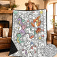 DIY Kids' Coloring Blanket