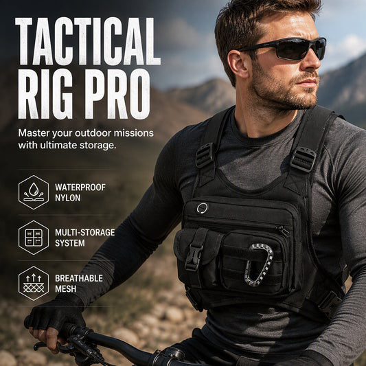 📢📢40% OFF !! ⏰Men's Tactical Chest Rig Bag for Outdoor Cycling