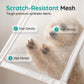 🐶👶No-Drill Adjustable Mesh Pet Gate for Doorways & Stairs🏡