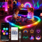 Dragon Scale Woven LED Neon Rope Light