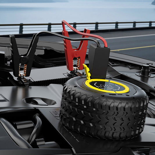 📢📢40% OFF !! ⏰2-in-1 Car Jump Starter & Tire Inflator