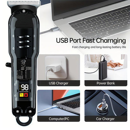 📢📢50% OFF !! ⏰Precision LCD Hair Clipper