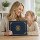 📢📢50% OFF !! ⏰United States Birth Certificate Holder Elegant Gold Foil Protective Cover