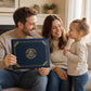 📢📢50% OFF !! ⏰United States Birth Certificate Holder Elegant Gold Foil Protective Cover