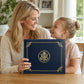 📢📢50% OFF !! ⏰United States Birth Certificate Holder Elegant Gold Foil Protective Cover