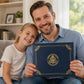 📢📢50% OFF !! ⏰United States Birth Certificate Holder Elegant Gold Foil Protective Cover