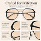 Unisex Oversized Square One-Piece Sunglasses