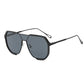 Unisex Oversized Square One-Piece Sunglasses