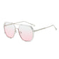Unisex Oversized Square One-Piece Sunglasses