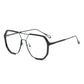 Unisex Oversized Square One-Piece Sunglasses