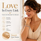 Women's Elegant Sparkling Heart Bracelet