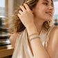 Women's Elegant Sparkling Heart Bracelet
